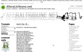 Aferaltribune1, poezija i proza