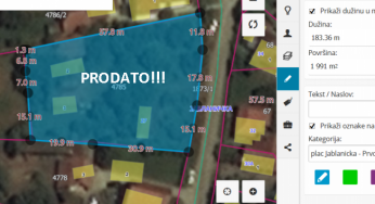 P R O D A T O – NA PRODAJU Vikendica, sa placem 13.5 ari U SVILAJNCU